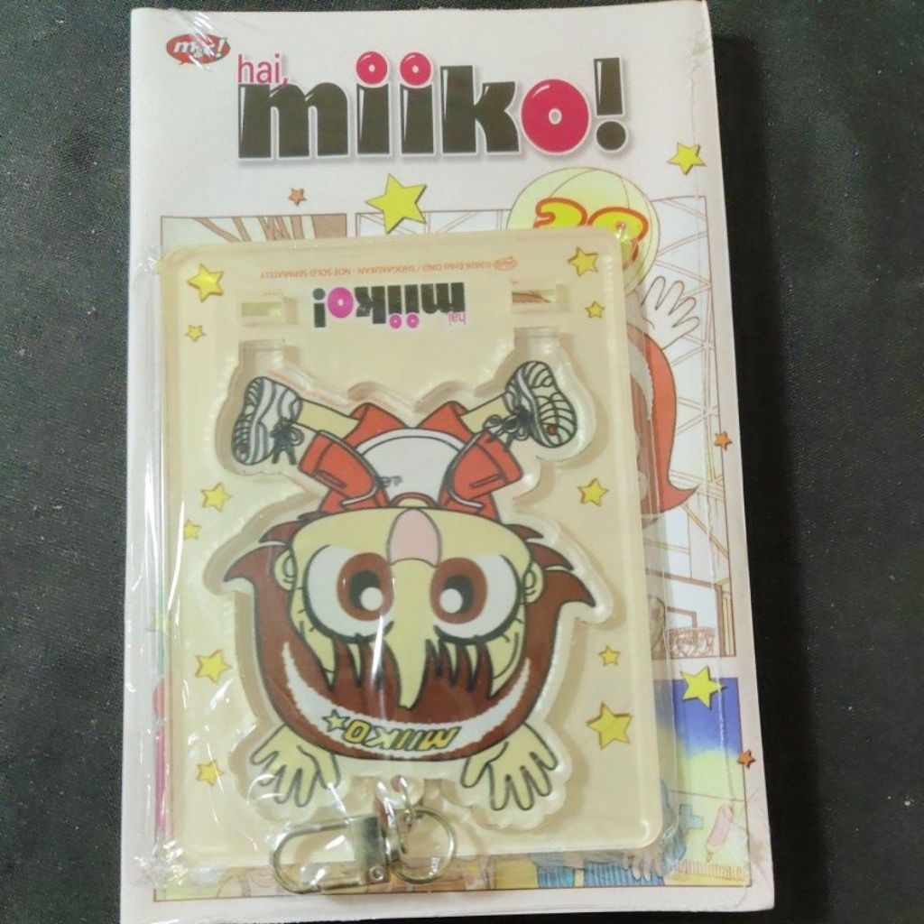 Komik Hai Miiko 38 + gantungan kunci miiko free (segel)