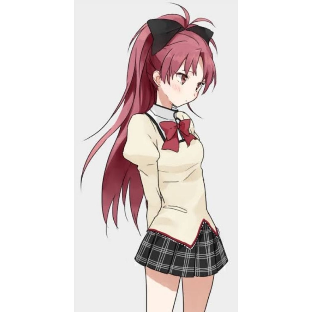 KOSTUM COSPLAY SEIFUKU PUELLA MAGI MADOKA MAGICA/SEIFUKU MADOKA MAGICA