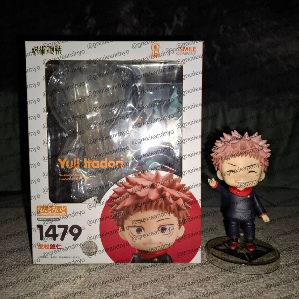 GSC Nendoroid Itadori Yuji Jujutsu Kaisen Figure Nendo 1479 Yuuji Itadori