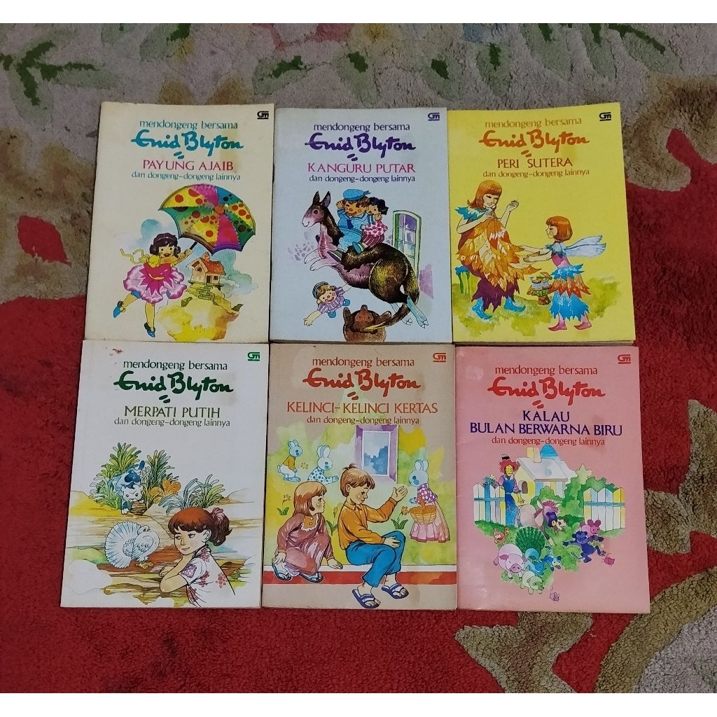 Buku anak langka seri Mendongeng Bersama Enid Blyton