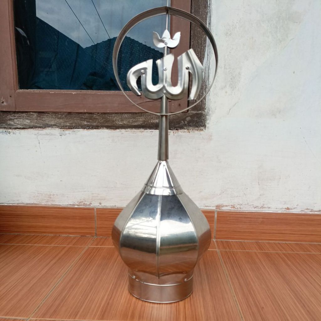 Kubah Masjid kecil 24 cm besar badan