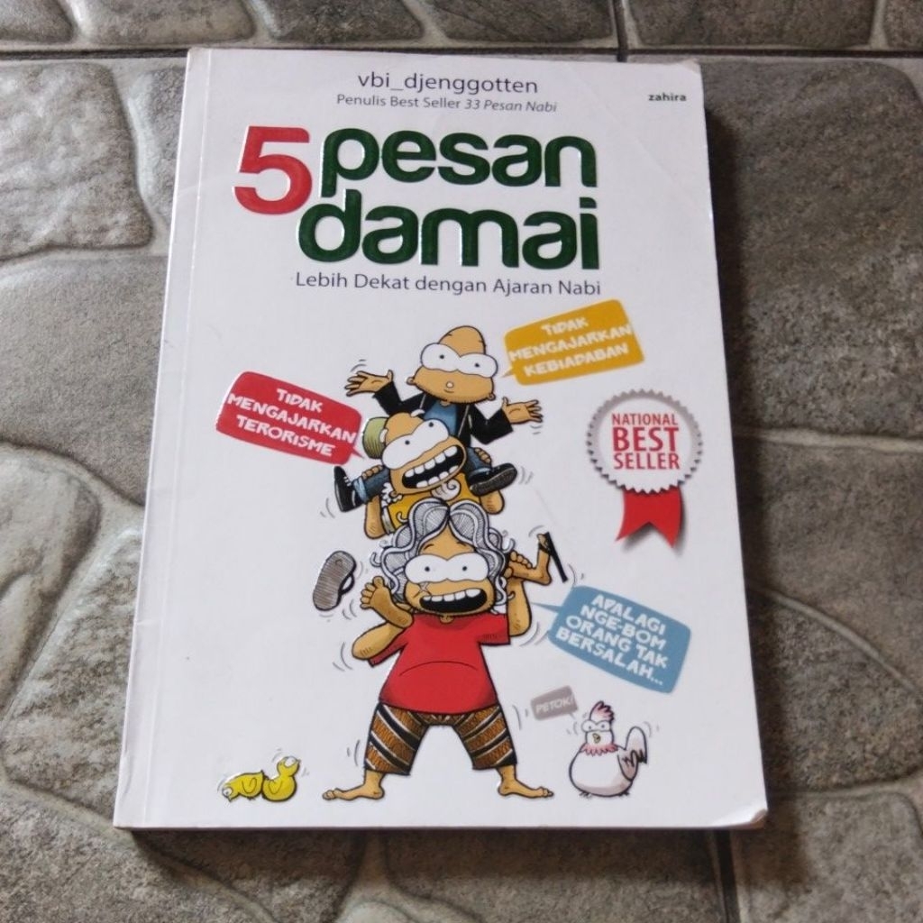 5 PESAN DAMAI LEBIH DEKAT DENGAN AJARAN NABI NATIONAL BEST SELLER