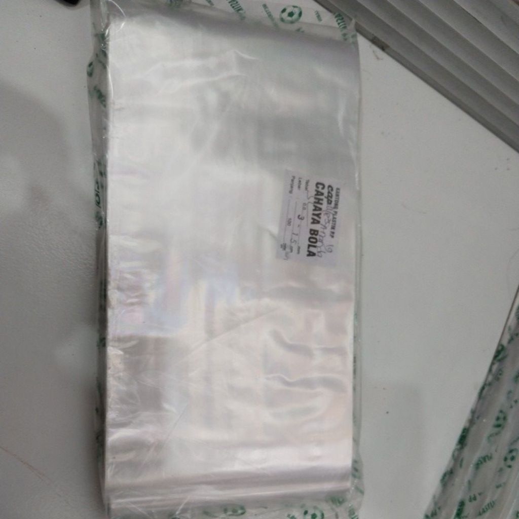 plastikk pp roll cahaya bola ukuran 0.3 x 15