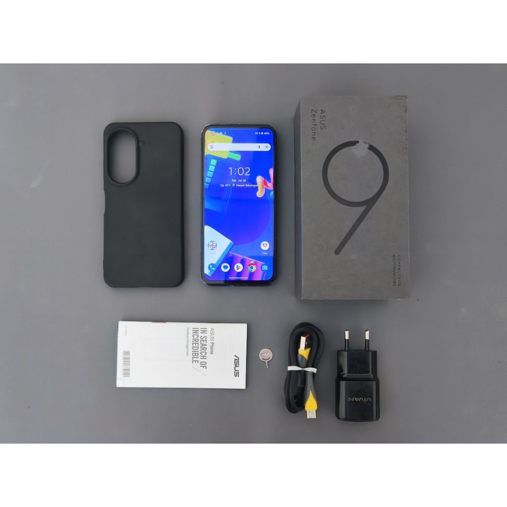 Asus Zenfone 9 5G 6/128 - Fullset, Ex Garansi Resmi