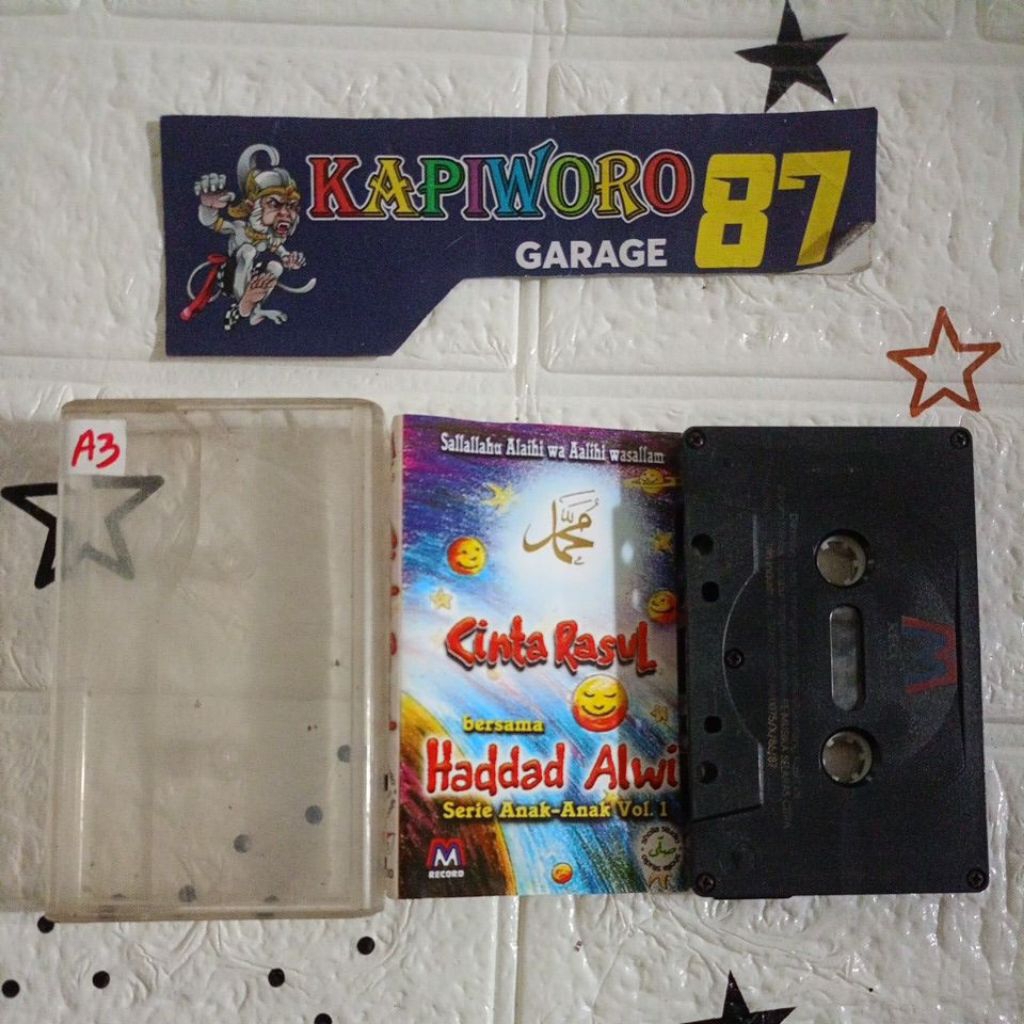 KASET PITA,,,CINTA RASUL BERSAMA HADDAD ALWI SERIE ANAK - ANAK VOL. 1