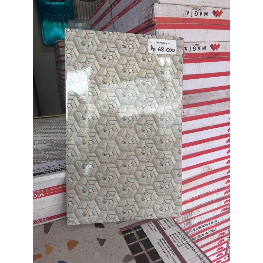 Keramik Dinding 25x40 Gibraltar Grey
