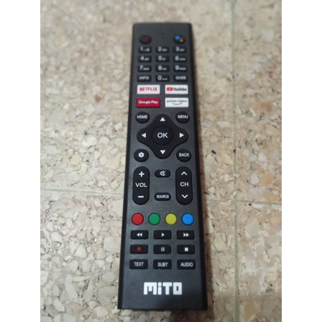remote smart android tv mito
