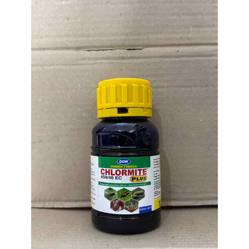 CHLORMITE PLUS 459/46 EC 200 ml INSEKTISIDA Racun Ulat