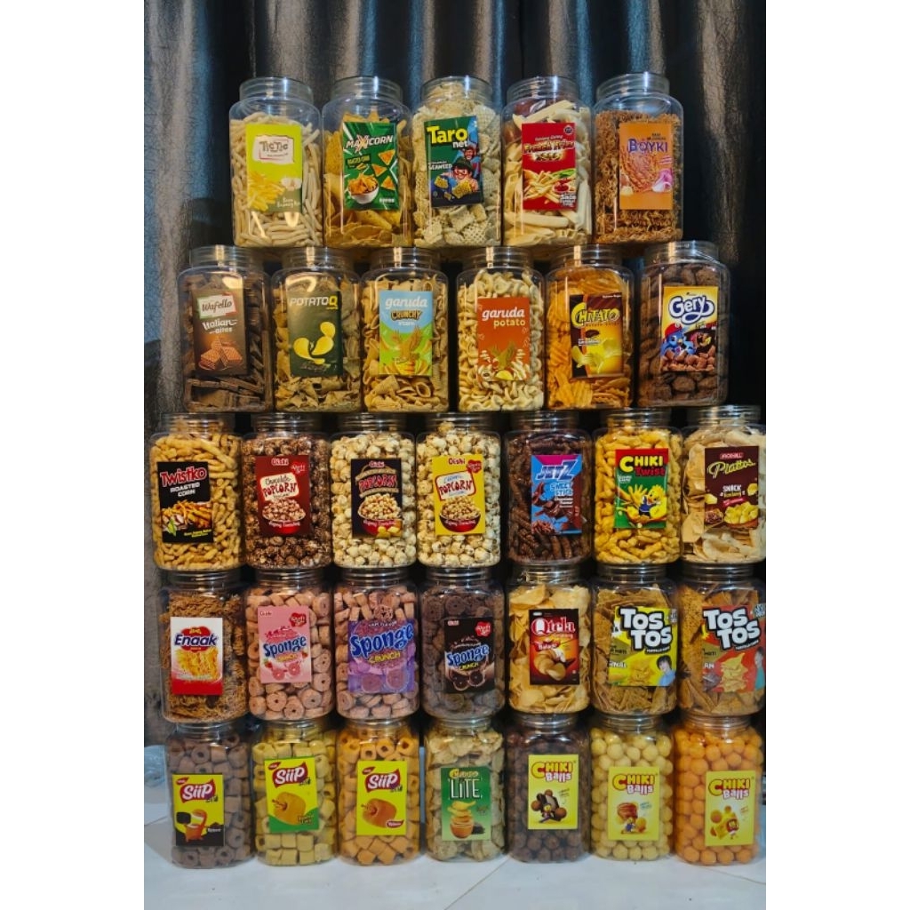 Aneka Snack Branded Toples 2000 ml