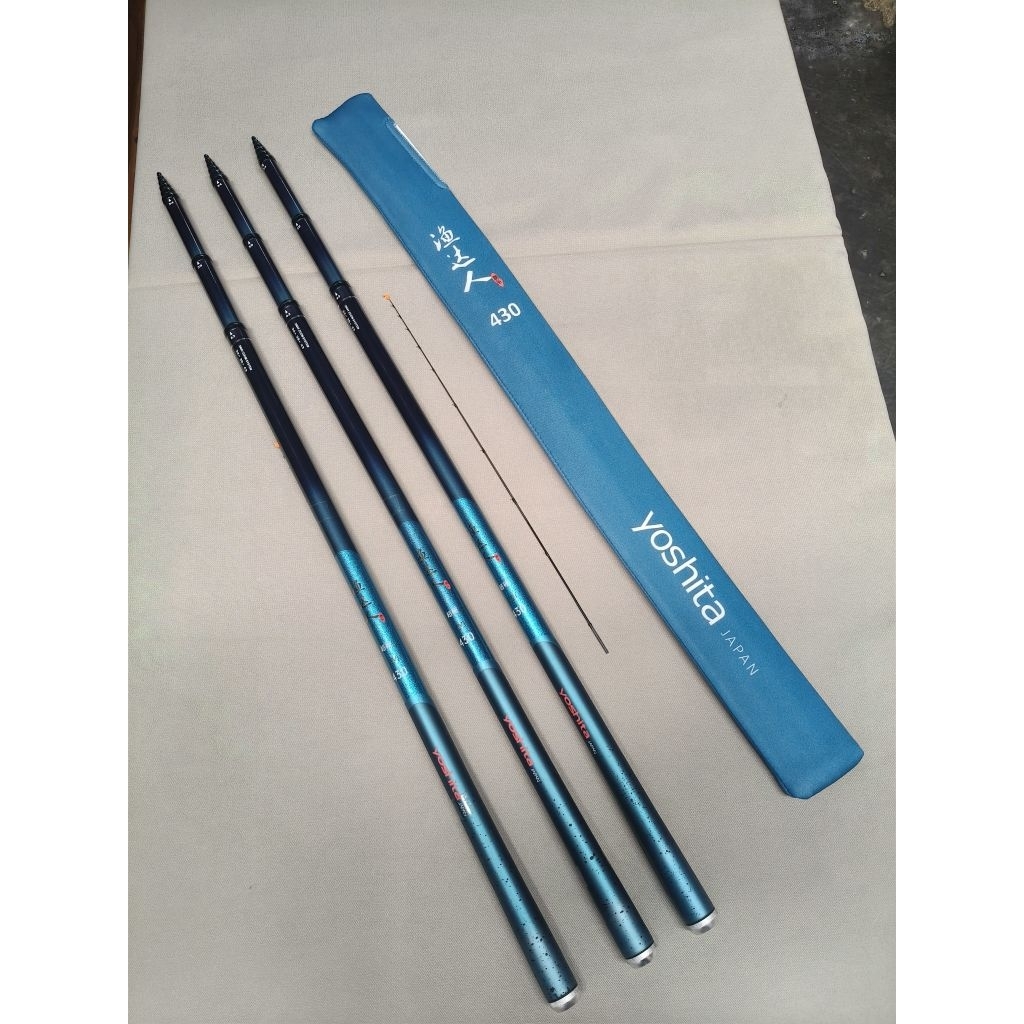Tegek kolong Yoshita Blue 430cm Paking pvc