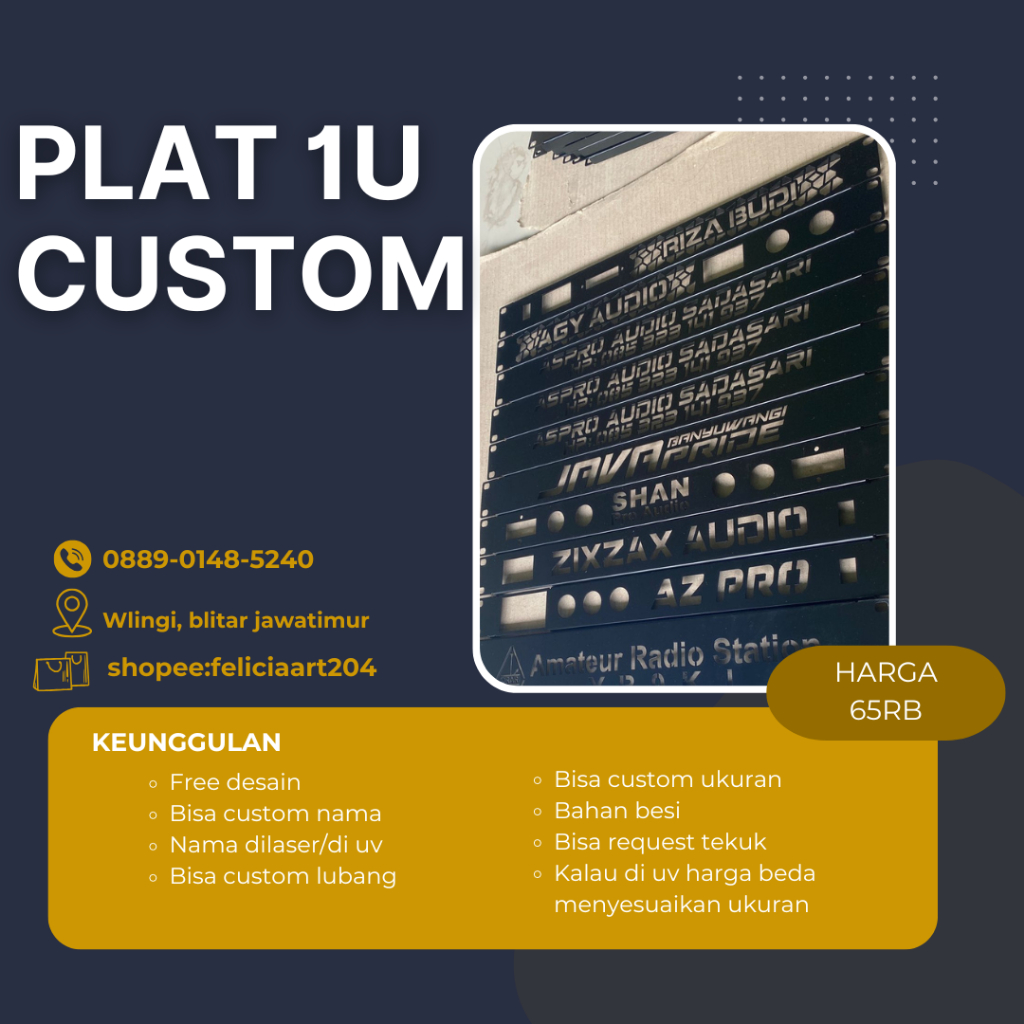 plat 1u custom