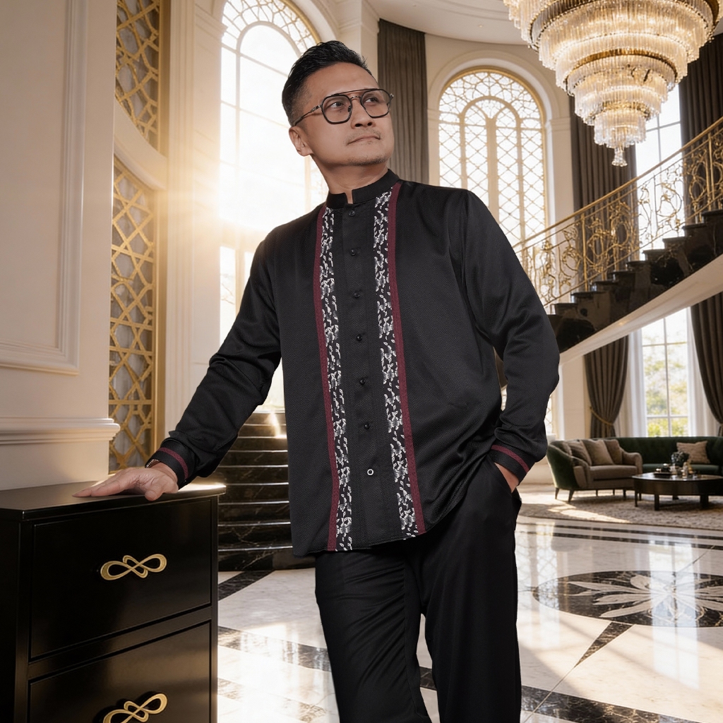 MANDJHA KAZAKHSTAN Menswear Raya collection By IvanGunawan Baju Koko Lebaran