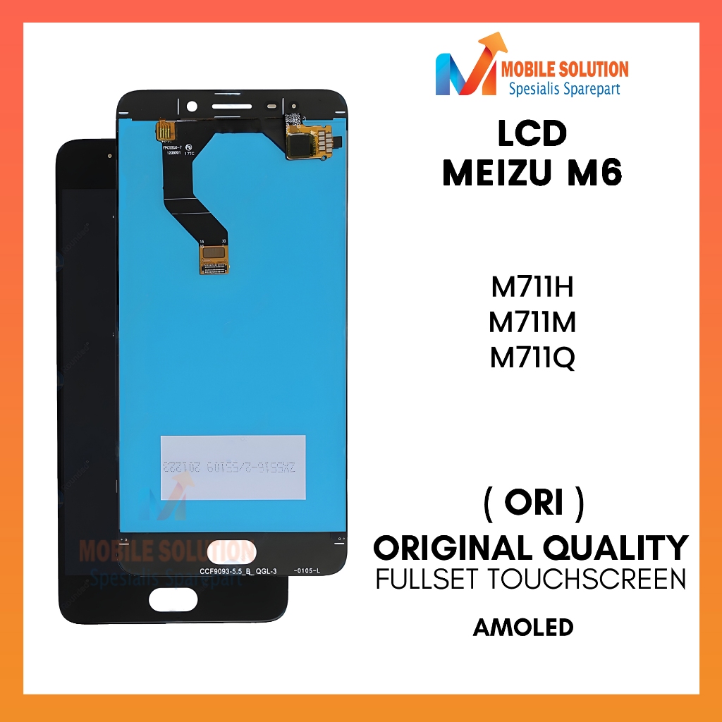 Grosir LCD Meizu M6 - Fullset Touchscreen
