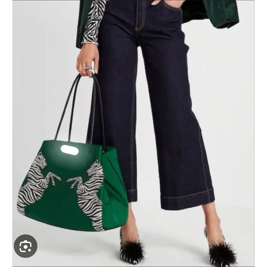 TAS KATES ANIMAL PRINT TOTEBAG / Size 30×15×25 cm