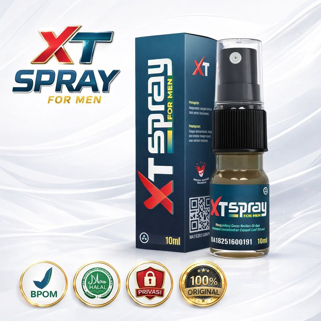 XT Spray Herba Oil Minyak Pijat Tahan Lama 10ml