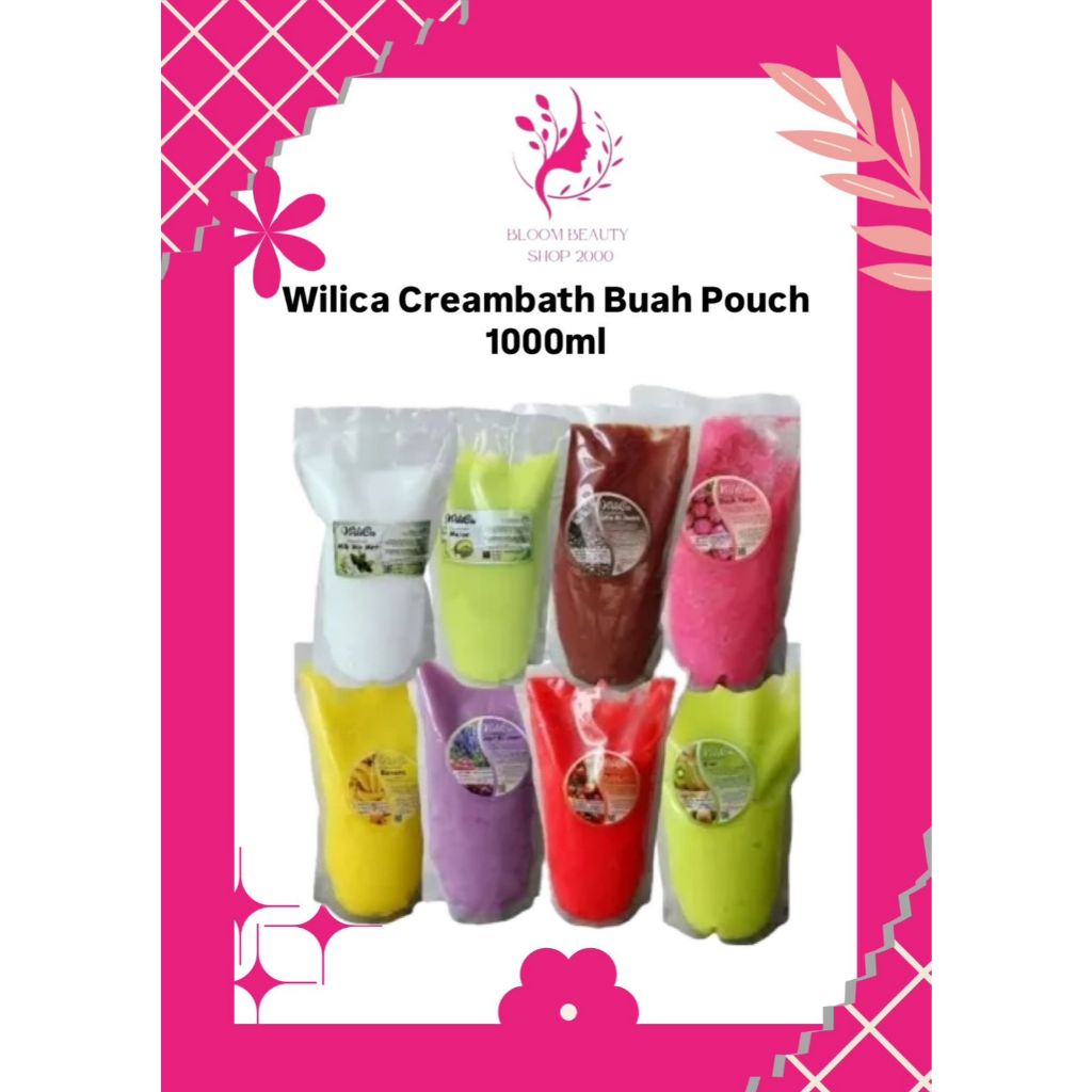 [BBS} Wilica Creambath1000gram BPOM, Creambath Buah Pouch