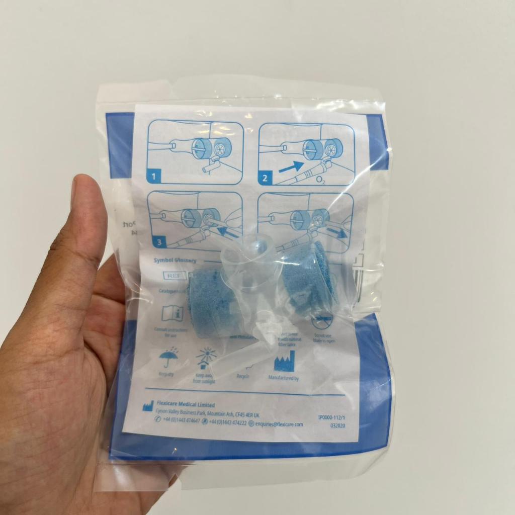 Ready Filter Tracheostomy Trakeostomi FlexiCare/Thermo Trach Trachestomy HME
