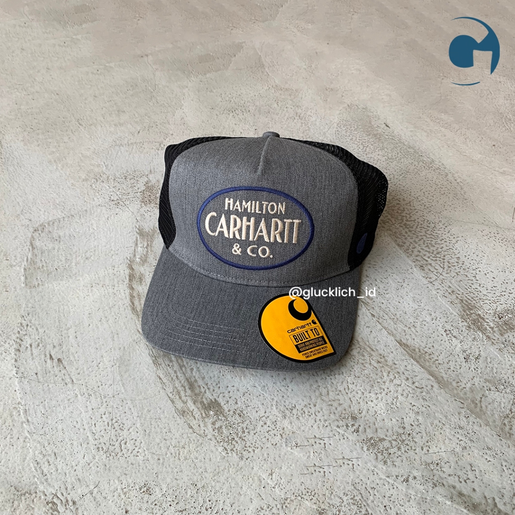 Carhartt, Mesh-Back Hamilton Embroidered Trucker Hat
