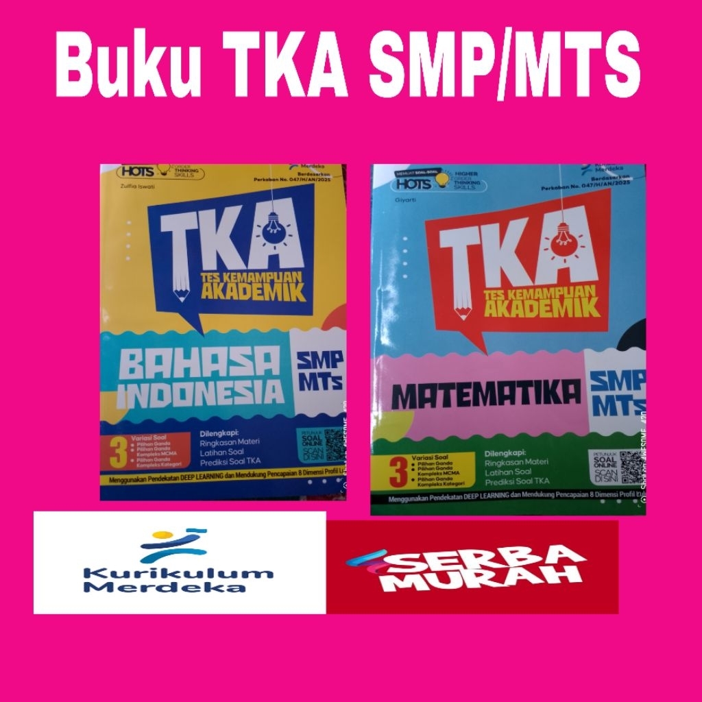 Buku TKA/tes kemampuan akademik khusus SMP/Mts kelas 9/3