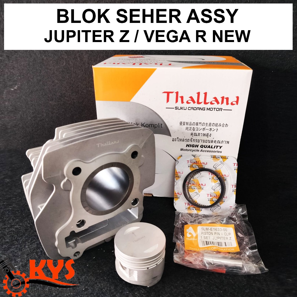 BLOK SEHER ASSY JUPITER Z 5TP VEGA R NEW BORING THALLAND