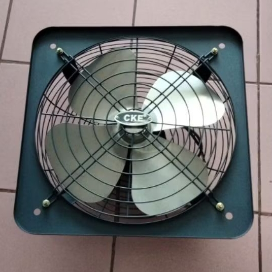 Exhaust Fan Kipas Angin Besi Ventilasi Dinding CKE 14 Inch Exhaust Dinding Blower Gedung dan Dapur R