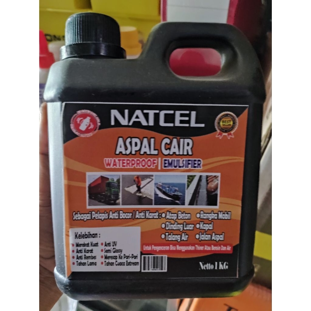 Natcel/Aspal Cair/Waterproofing