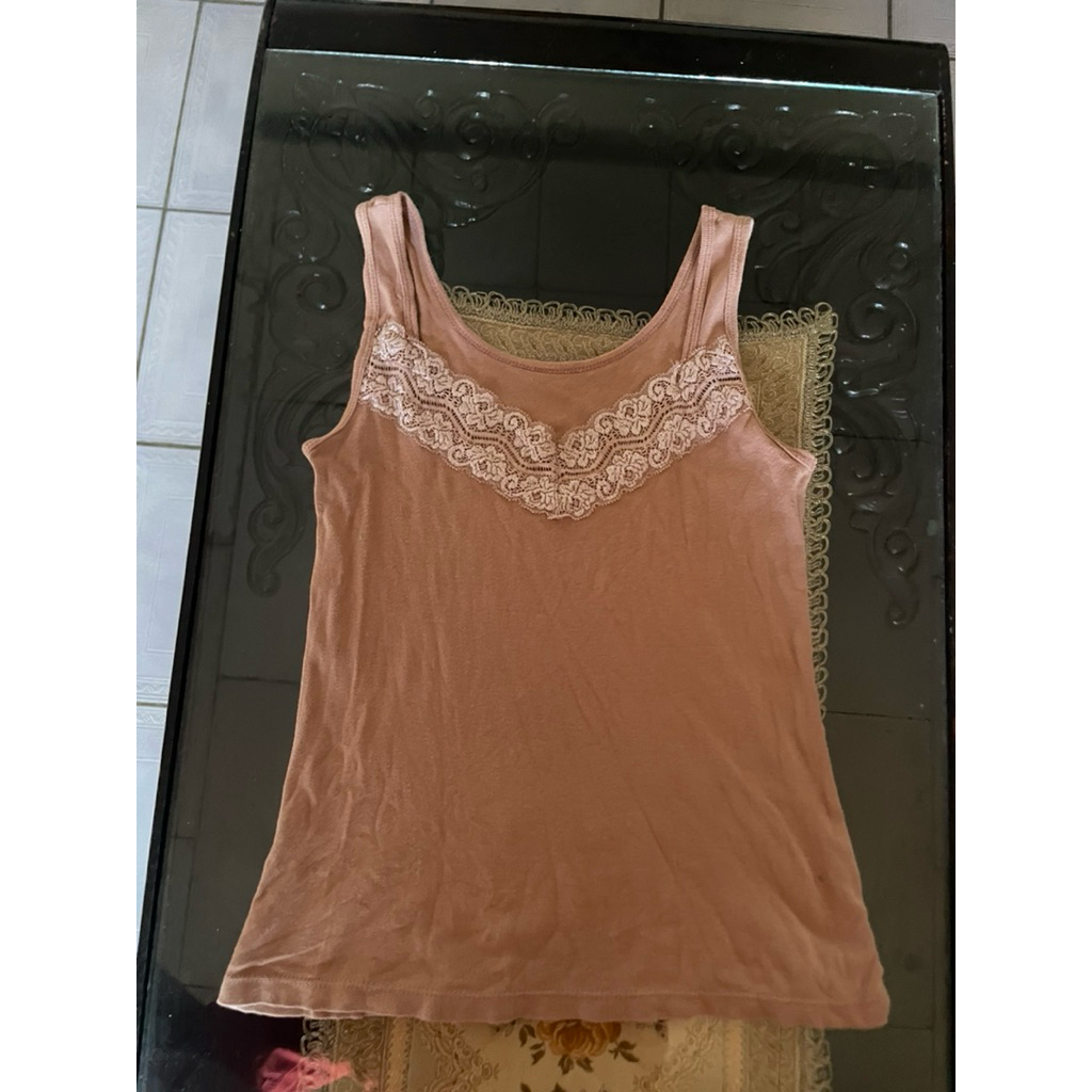 Preloved Tanktop daleman renda wanita