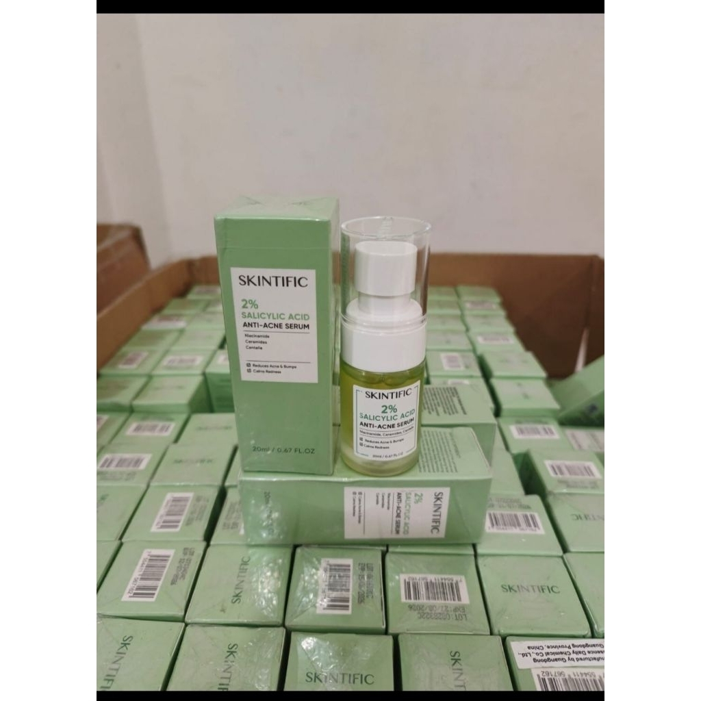 SALICYLIC ACID SKINTIFIC SERUM (READY STOK). NEAR EXP.