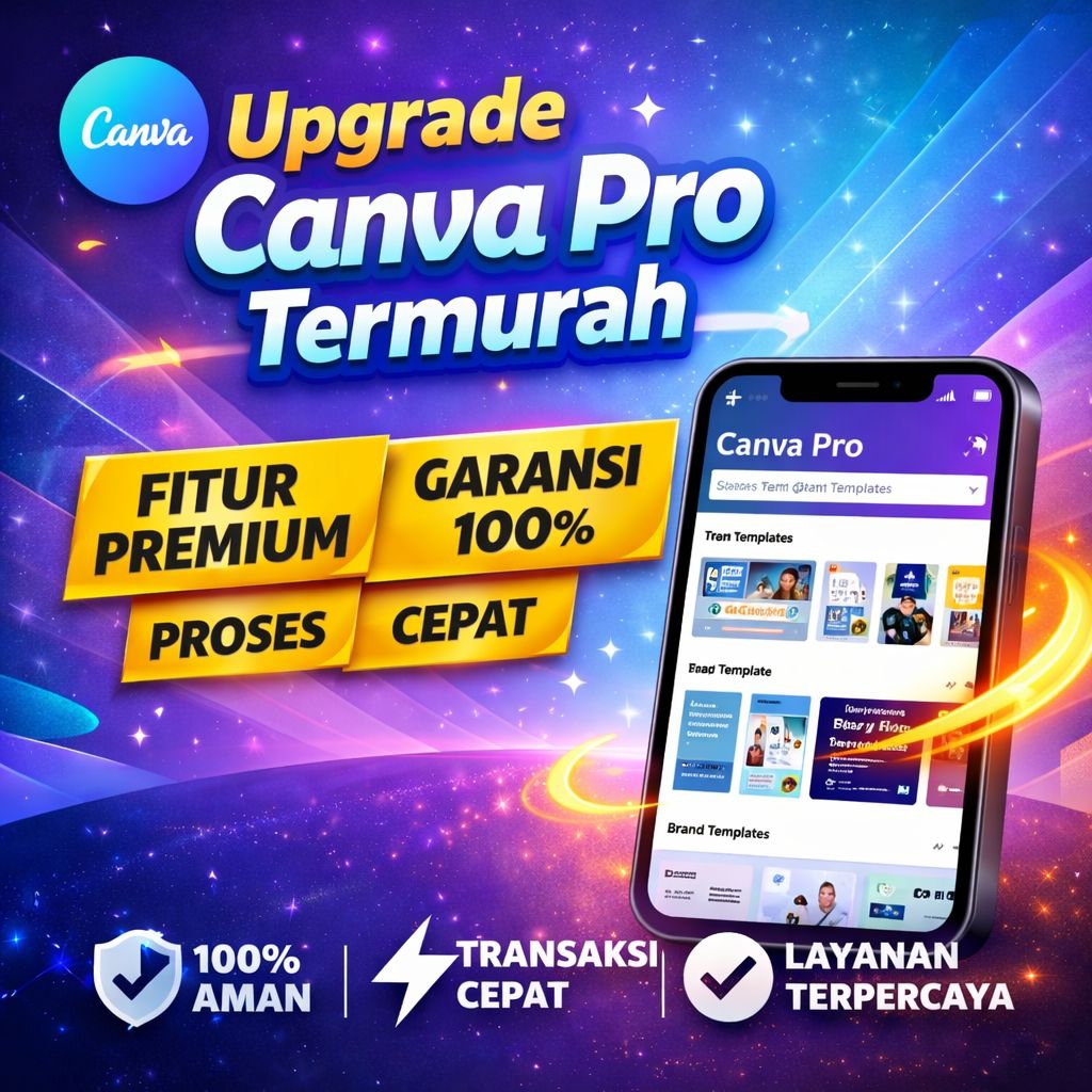 Template Desain Canva Premium Murah