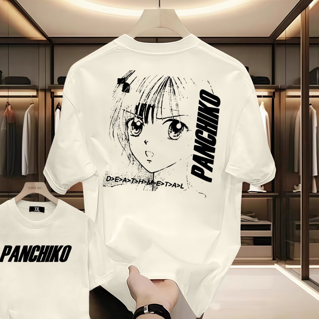 Hot Panchiko DEATHMETAL Album Print T Shirt Summer Street Oversized T Shirts Pria Wanita T-shirt Gay