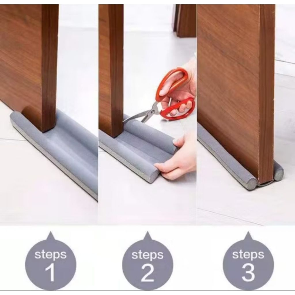 PENYEKAT PINTU PENUTUP CELAH LUBANG BAWAH PINTU BAHAN BUSA