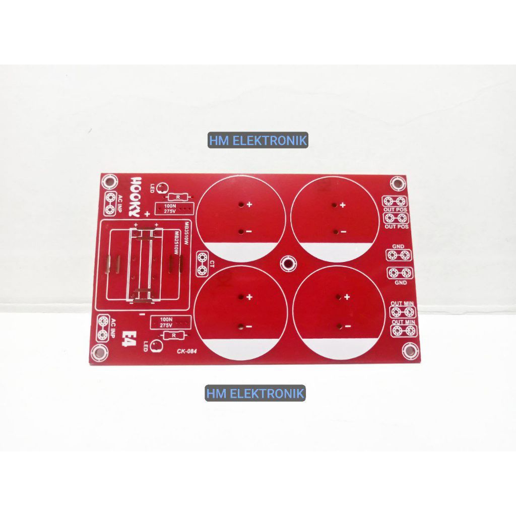 PCB CAPASITOR POWER BANK 4 ELCO POWER SUPPLY 4 ELCO