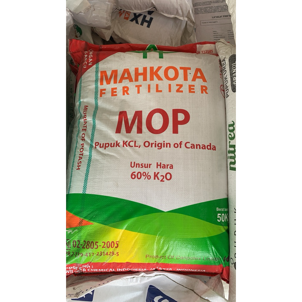 Pupuk KCL Mahkota 50 kg - Tingkatkan Hasil Panen dan Kualitas Tanaman