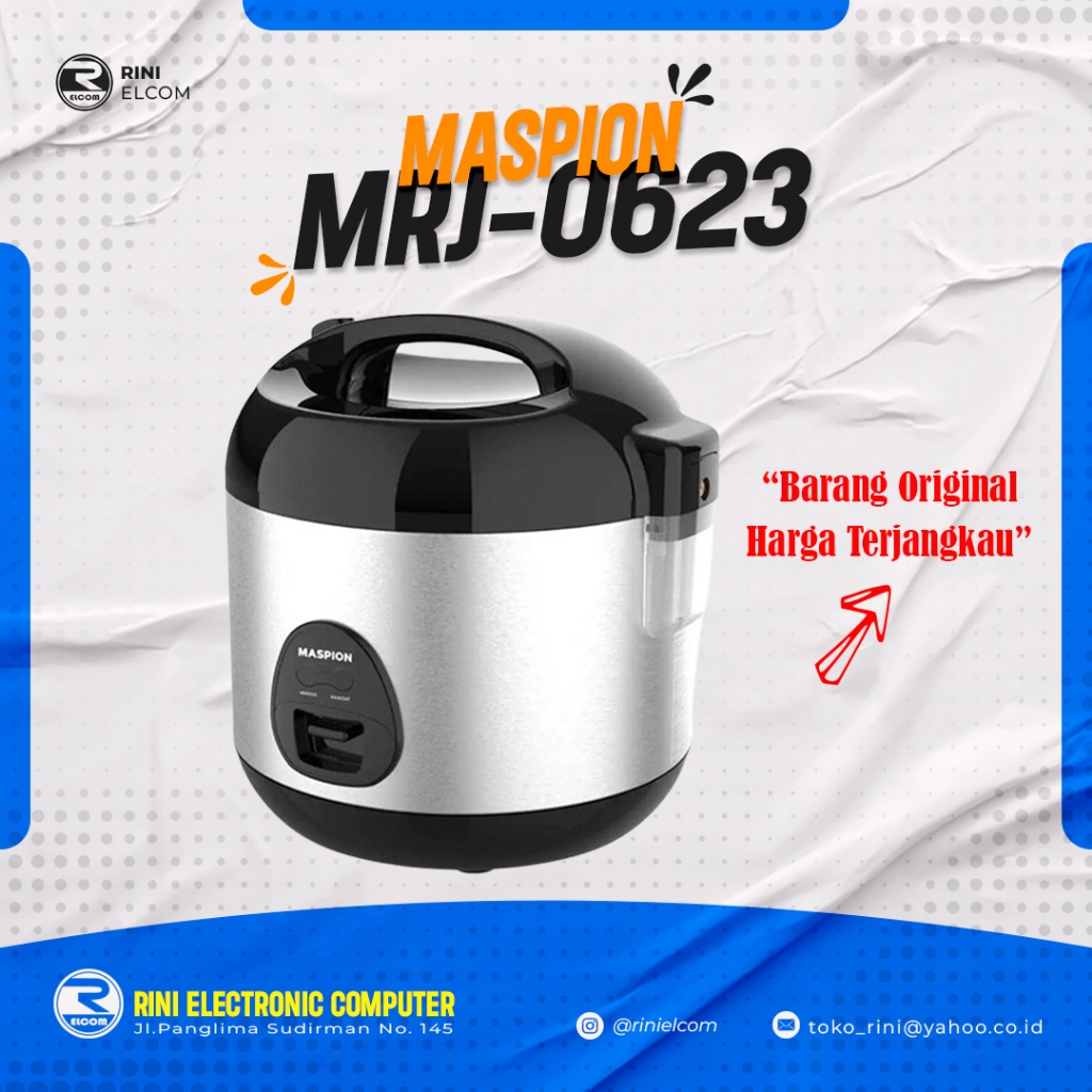 Magic Com Maspion MRJ 0623 BSSS MRJ06223BSSS