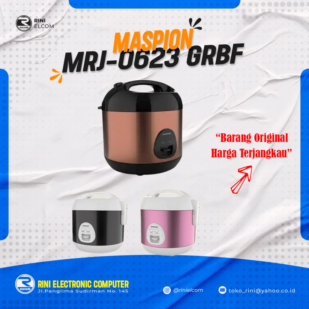 Magic Com Maspion MRJ 0623 GRBF MRJ0623GRBF