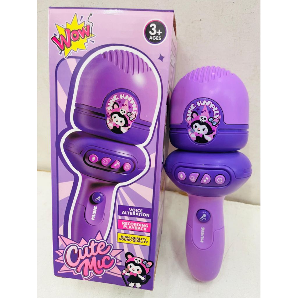 MAINAN ANAK MIC KUROMI / MAINAN ANAK MIC BERNYANYI KARAKTER