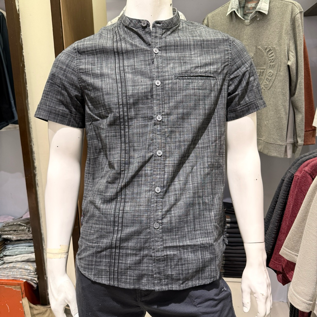 kemeja koko watchout pria lengan pendek JS800940001