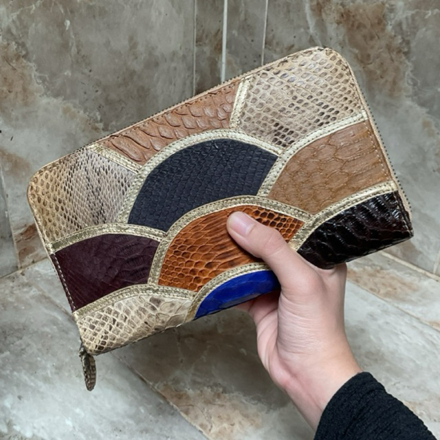 Preloved Dompet Kulit Ular