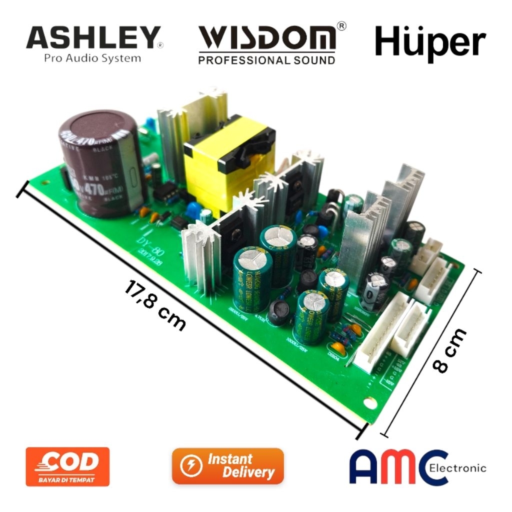 POWER SUPPLY MIXER AUDIO UNIVERSAL DY-80 16-32 CHANEL POWER SUPLY MIXER DY-80 PSU MIXER UNIVERSAL 24