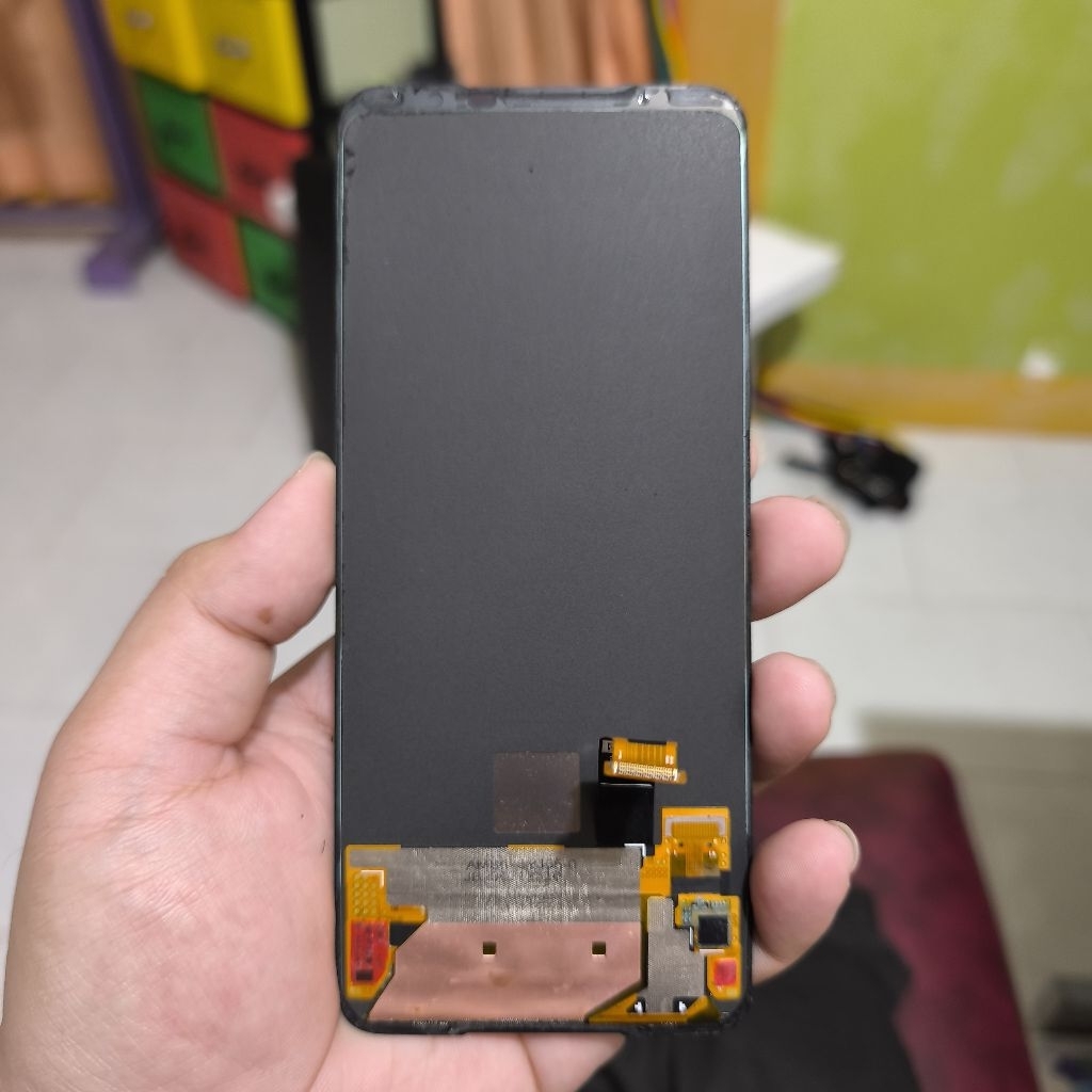 LCD+TS ROG Phone 7 Second Copotan Original minus