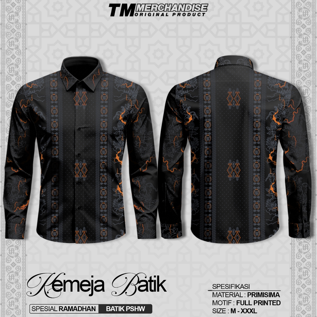 KEMEJA BATIK PSHW 1903 KEMEJA PSHW KEMEJA BATIK SH WINONGO