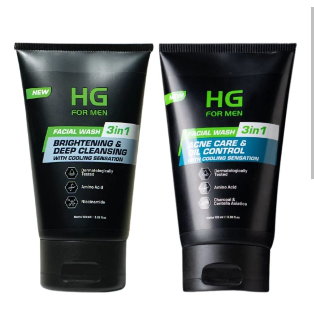 HG facial wash for men