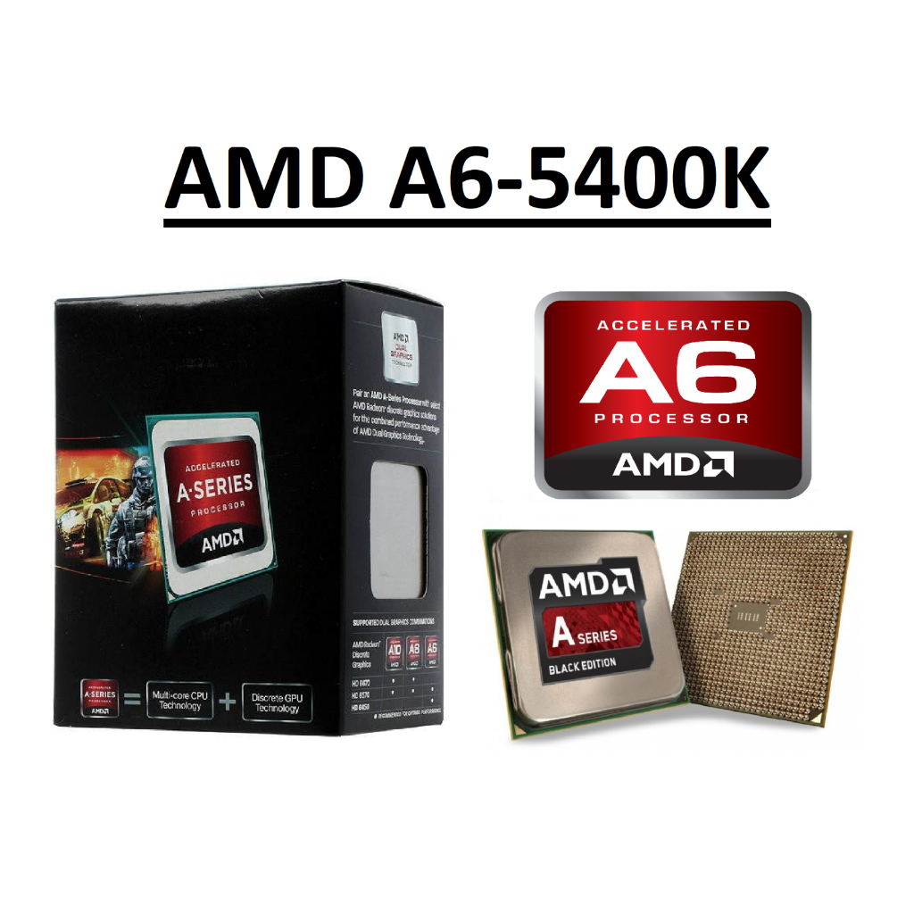 AMD A6-5400K(HD7540D ONBOARD)Turbo Speed 3.8Ghz
