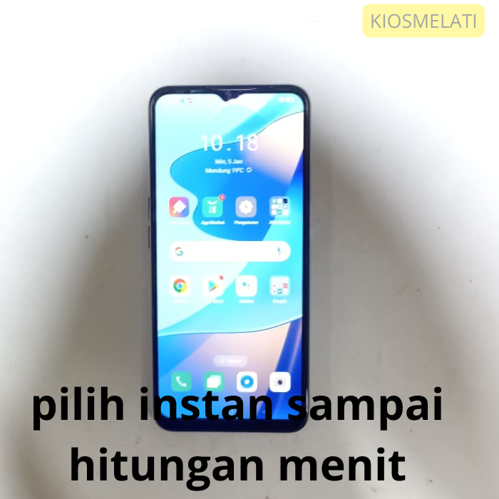 Hp second Oppo A16 3/32 - Batangan Siap Pakai
