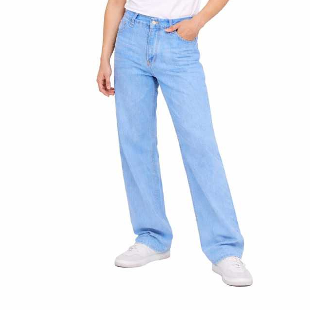 Celana Jeans Pria Reguler Biru Muda Nyaman