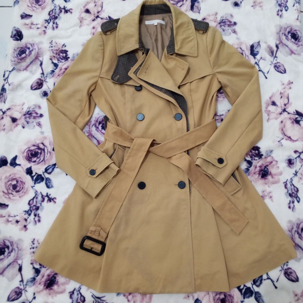 Coat Olive des Olive Kombinasi