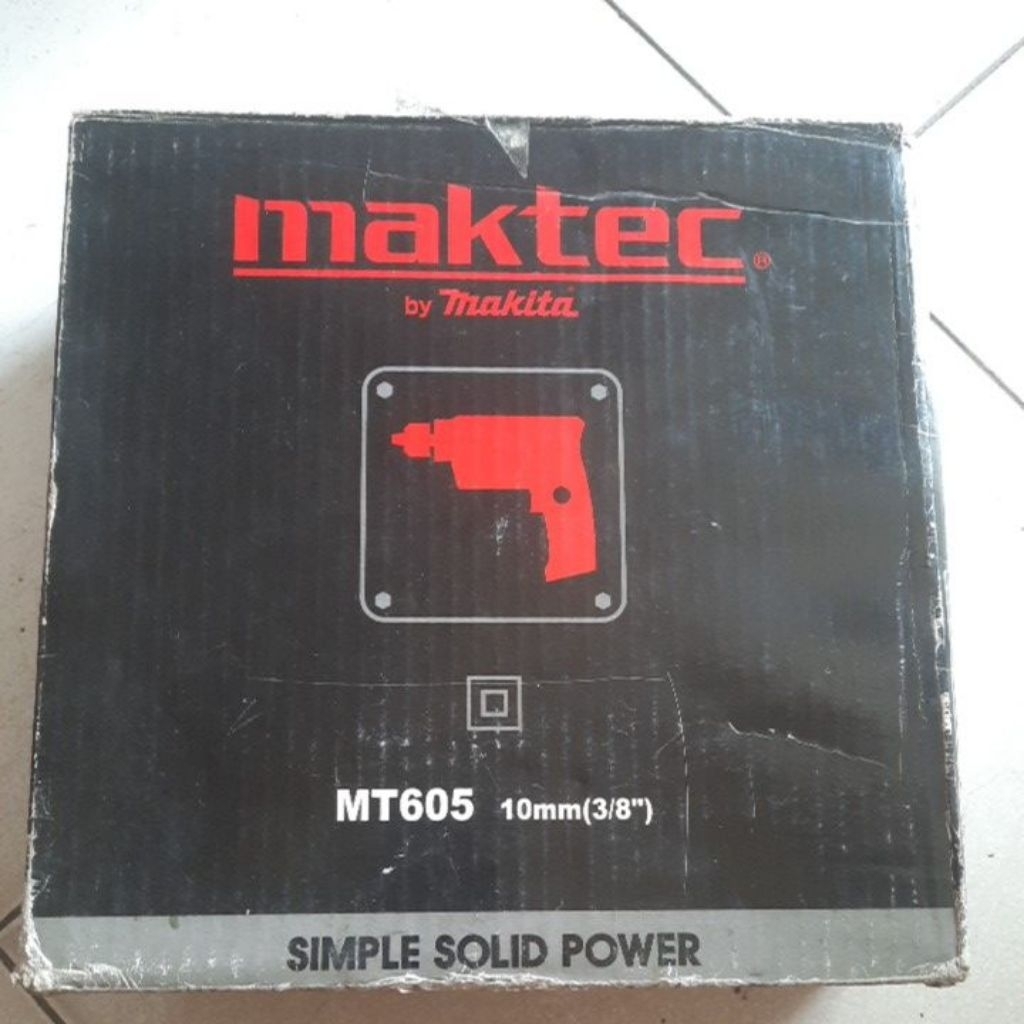 Mesin Bor Listrik 10mm 3/8" Maktec MT605 / MT 605