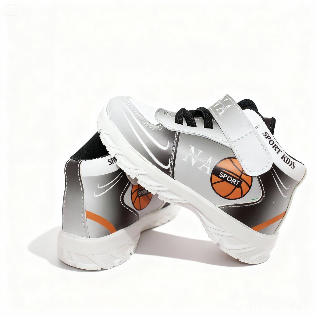 RAYA SHOES - SNEAKERS ANAK JORDAN NA BOLA | SEPATU MODEL HIGH VELCRO | SEPATU ANAK COWOK | SEPATU FA