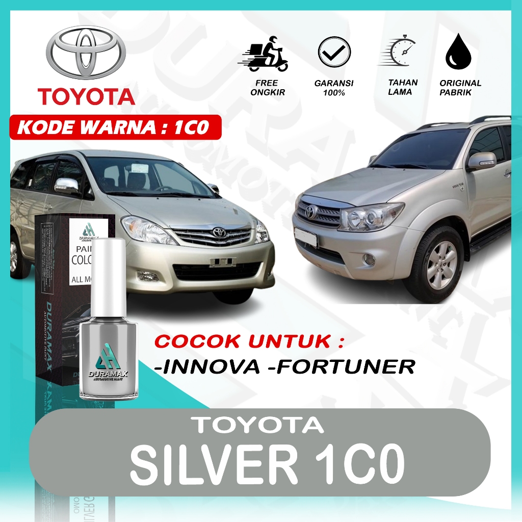 CAT OLES TOYOTA SILVER 1C0 INNOVA,FORTUNER