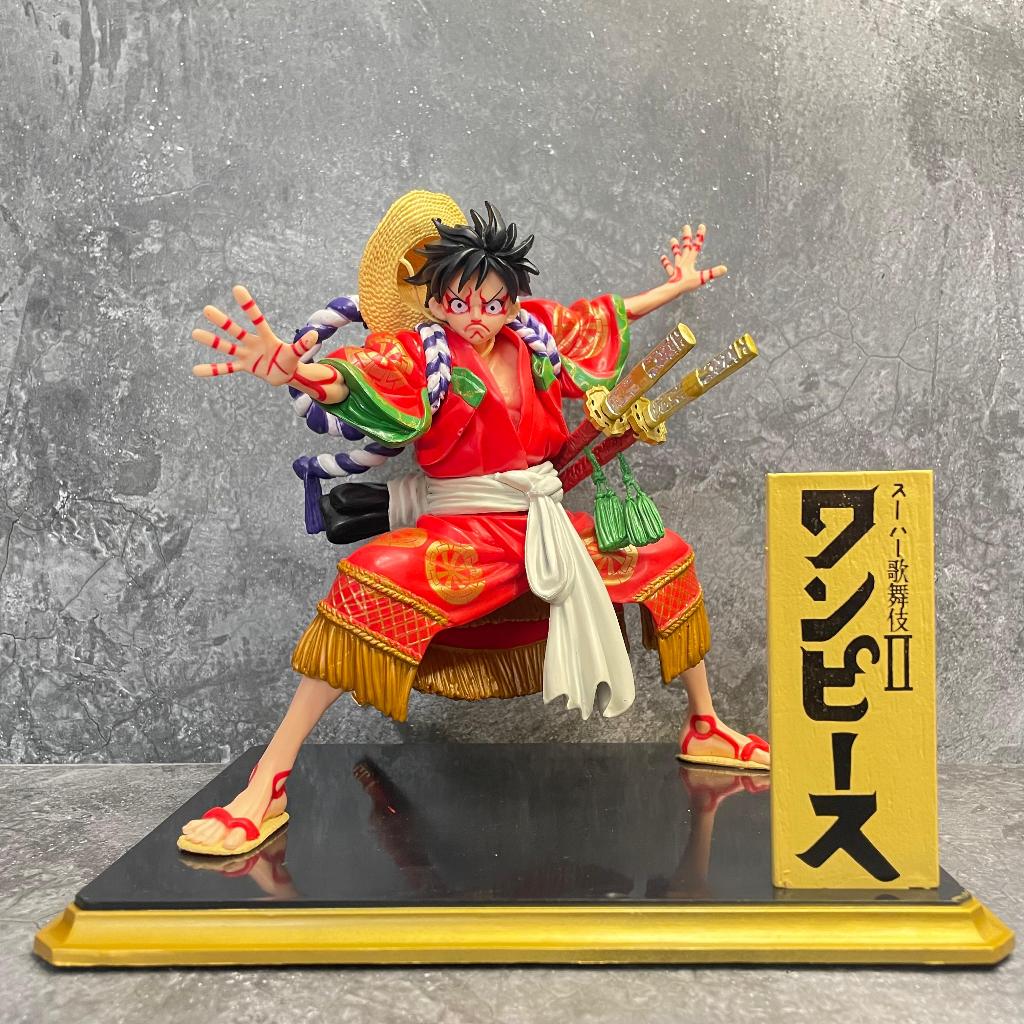 Figure POP Luffy Kabuki One Piece Recast Kondisi Baru Untuk Foto